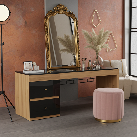 TRENZY Modern Plain Dresser – 6 Drawers | MDF & Particleboard | 120cm | Bedroom Furniture SA