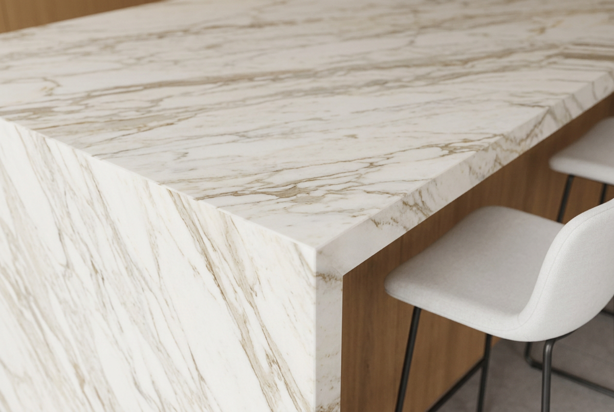 Arabescato Diva Bridge Island Bespoke Kitchen | TRENZY Spaces