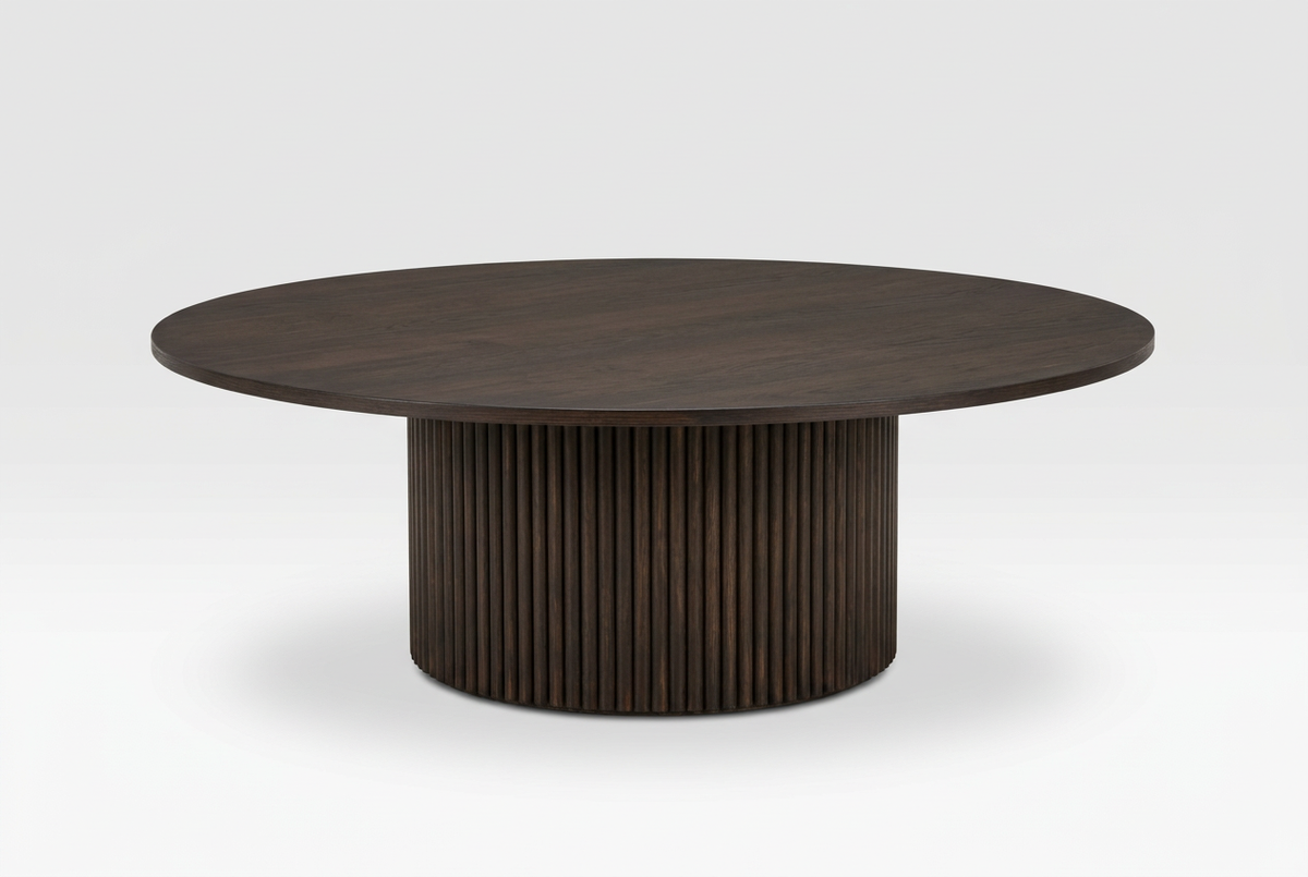 Espresso coffee table clean catalogue view