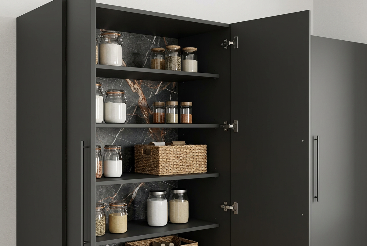 Magellano Waterfall Rock Bespoke Kitchen | TRENZY Spaces