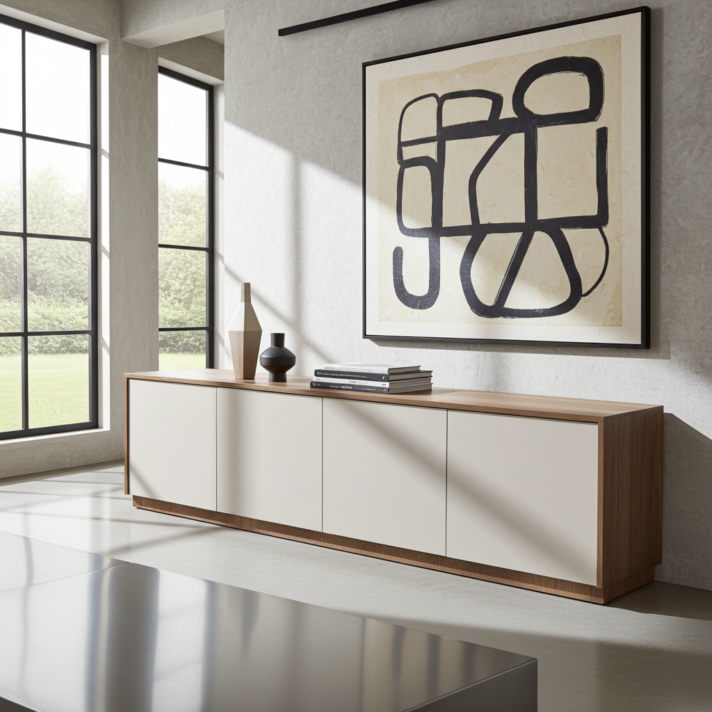 BLOCK Collection by TRENZY Spaces — Premium Geometric Hardwood & Leather Furniture South Africa