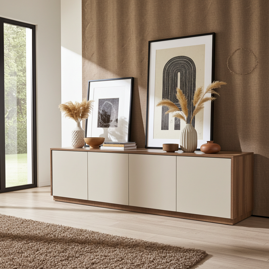 TRENZY Lux Congo-Oak TV Stand – MDF & Particleboard | 1800–2500mm | Lounge Furniture SA
