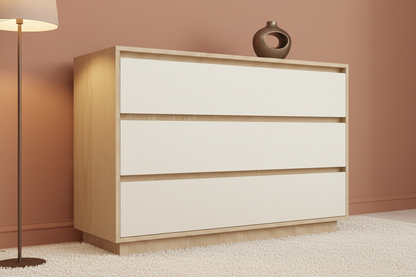 3-drawer Bellavista terracotta interior