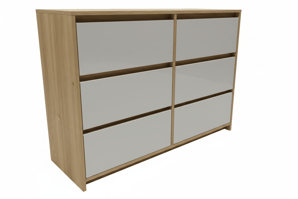 6-Drawer Chest Angle