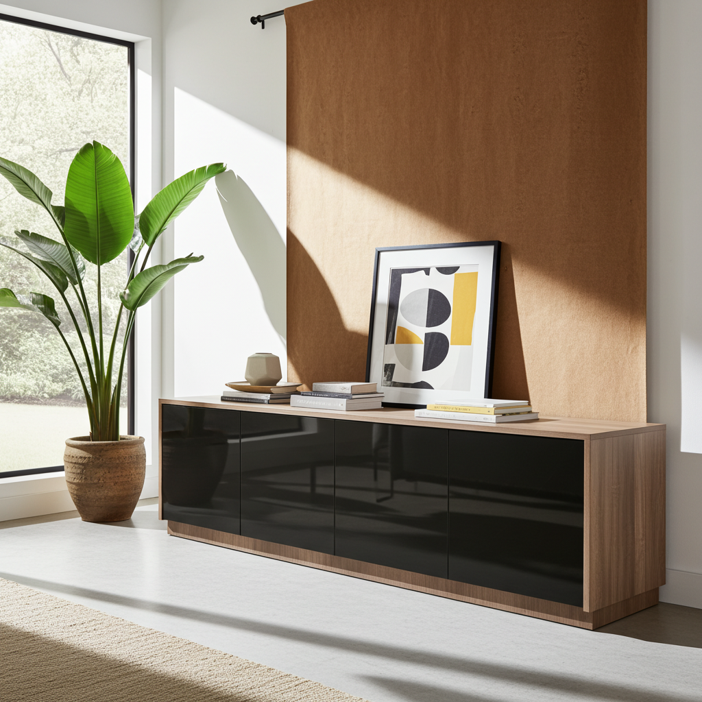 TRENZY Lux Oak TV Stand
