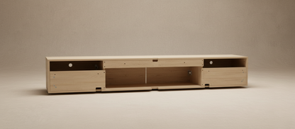 Luxury Floating TV Stand & Media Unit – Modern Wall-Mounted Console with Storage | TRENZY Spaces