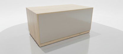 TRENZY Congo Brok Multi-Colour Coffee Table with Storage | Customisable Modern Living Room Table | TRENZY Spaces