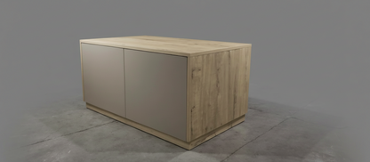 TRENZY Congo Brok Multi-Colour Coffee Table with Storage | Customisable Modern Living Room Table | TRENZY Spaces