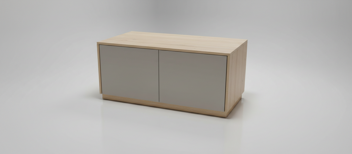 TRENZY Congo Brok Multi-Colour Coffee Table with Storage | Customisable Modern Living Room Table | TRENZY Spaces