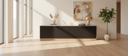 BLOCK Luxury TV Stand & Media Station | Modern TV Unit – TRENZY Spaces