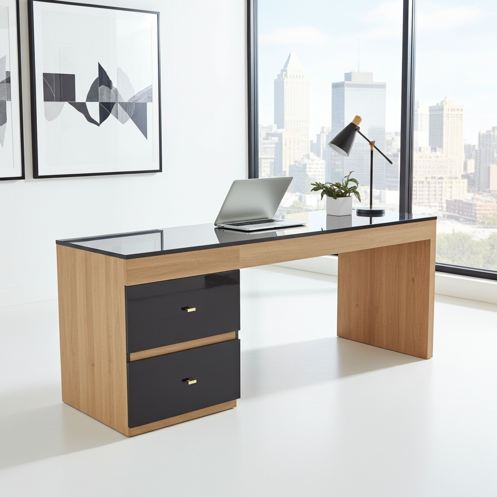 TRENZY Modern Plain Dresser – 6 Drawers | MDF & Particleboard | 120cm | Bedroom Furniture SA