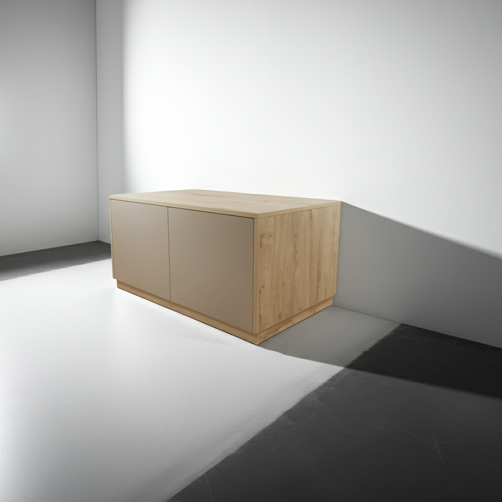 TRENZY Congo Brok Multi-Colour Coffee Table with Storage | Customisable Modern Living Room Table | TRENZY Spaces