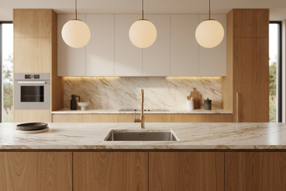 Arabescato Diva Bespoke Kitchen | TRENZY Spaces Bespoke Kitchen - view 12