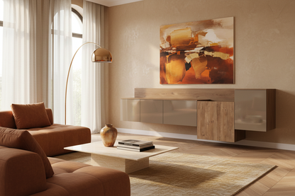 BLOCK TV Stand Lifestyle Warm