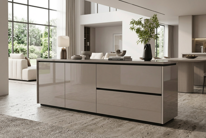 Congo gloss sideboard luxury hero