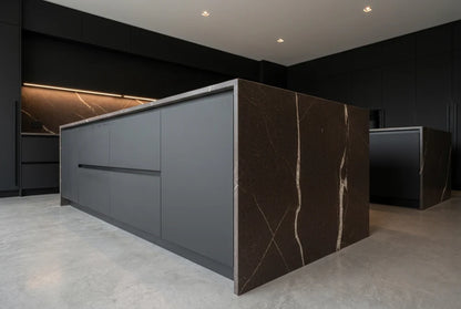 Dark Espresso Double Island Bespoke Kitchen | TRENZY Spaces Bespoke Kitchen - shown in context