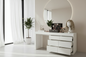 TRENZY Modern Lux Dressing Table with 6 Drawers | Vanity Desk & Bedroom Makeup Table