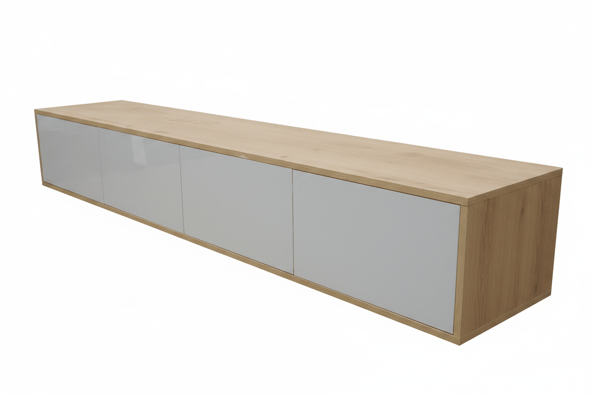 Floating TV Stand Angle