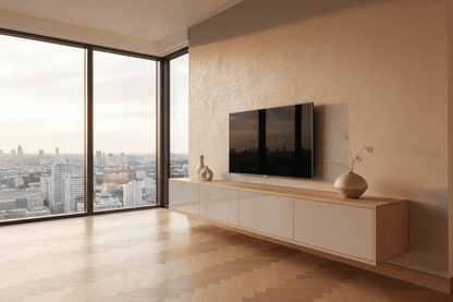 Floating TV Stand Lifestyle 1