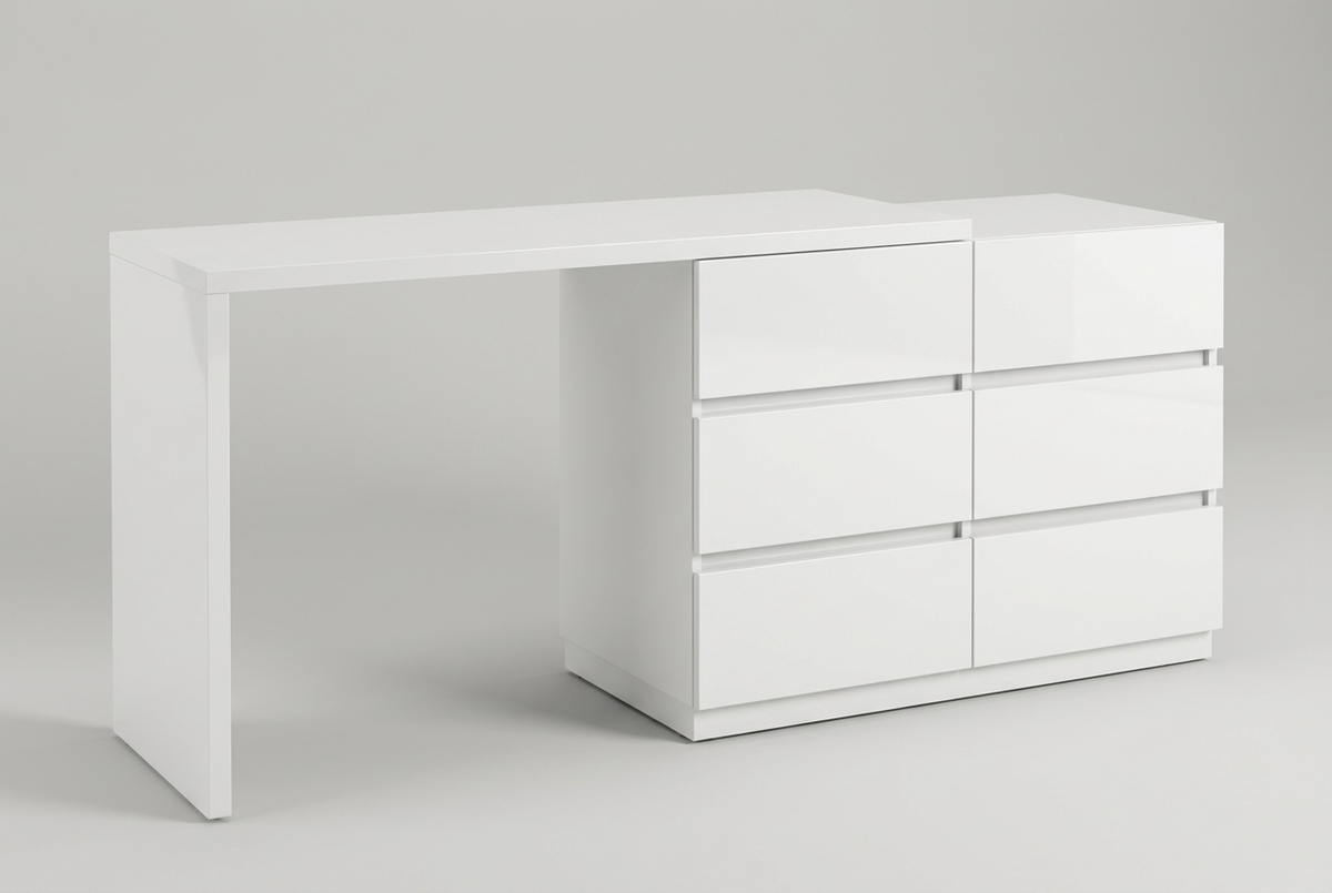 Gloss White Gola dressing-table catalogue image