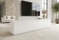 Gloss-white TV unit luxury hero