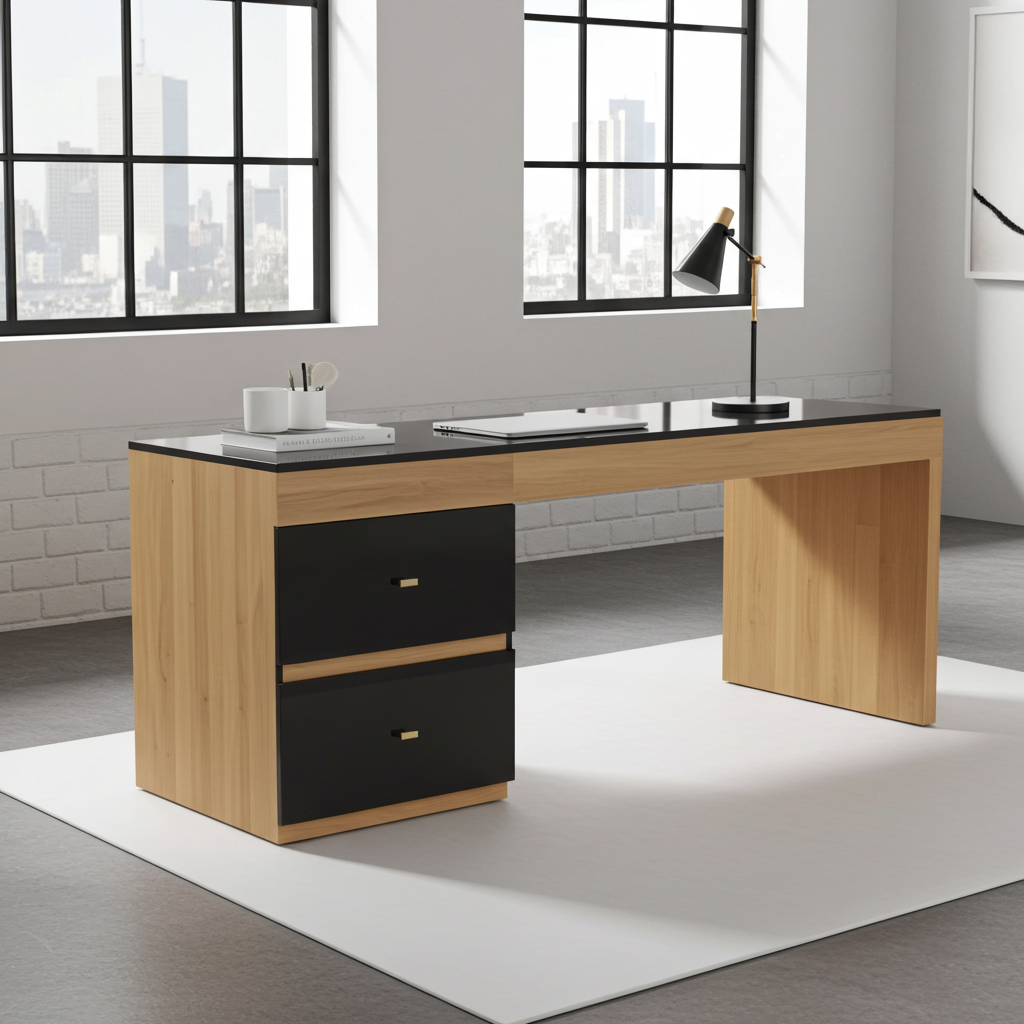 TRENZY Modern Plain Dresser – 6 Drawers | MDF & Particleboard | 120cm | Bedroom Furniture SA