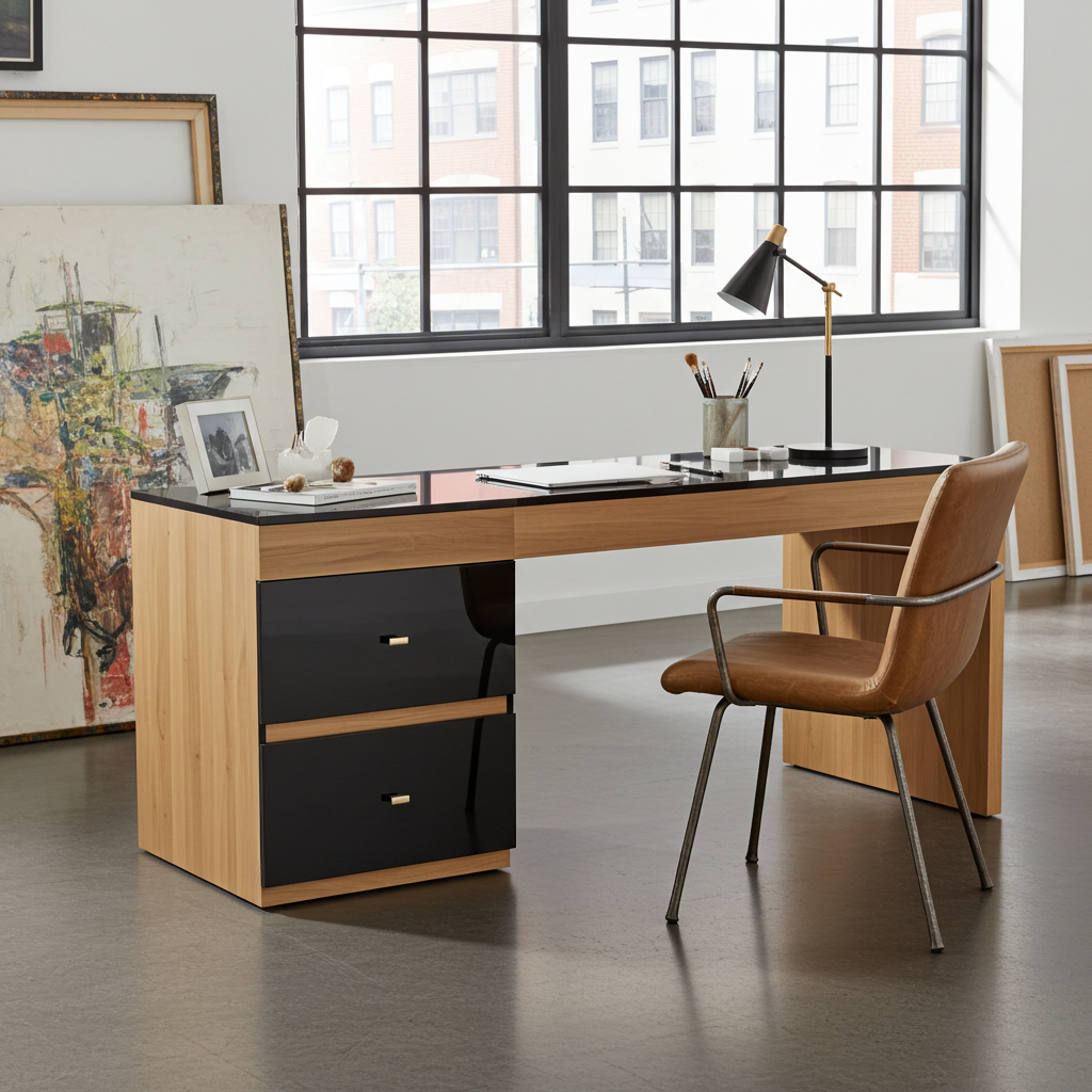 TRENZY Modern Plain Dresser – 6 Drawers | MDF & Particleboard | 120cm | Bedroom Furniture SA