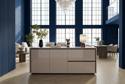 Bellavista sideboard in a deep-blue interior