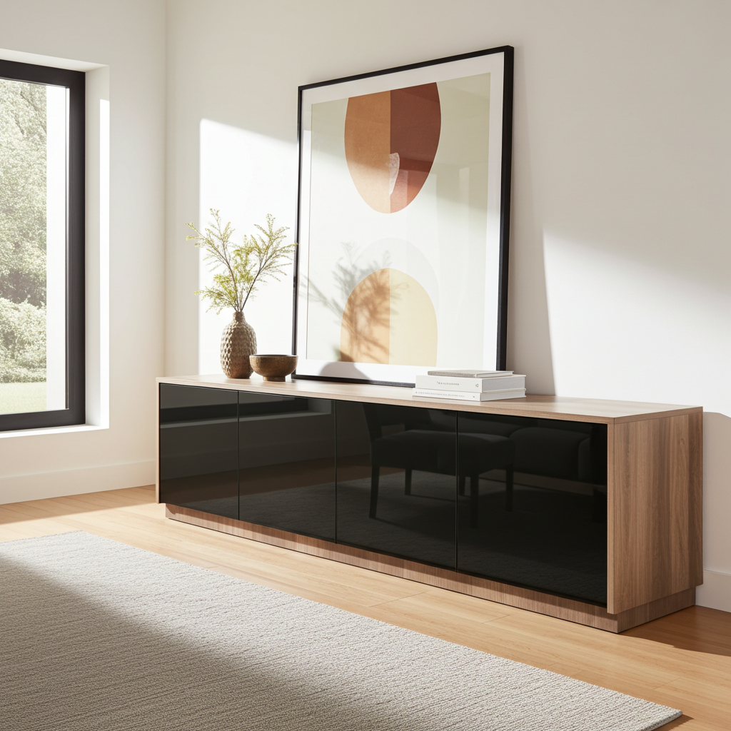TRENZY Lux Oak TV Stand
