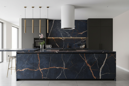Magellano Induction Island Bespoke Kitchen | TRENZY Spaces Bespoke Kitchen - front view