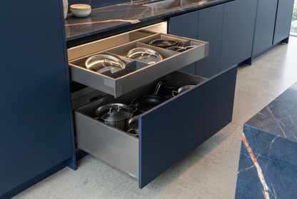 Magellano Navy Penthouse Bespoke Kitchen | TRENZY Spaces Bespoke Kitchen - view 7