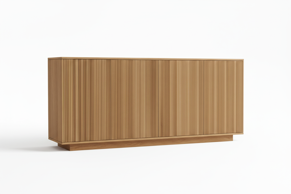 Natural oak 3/4 ecommerce image