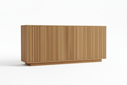 Natural oak 3/4 ecommerce image
