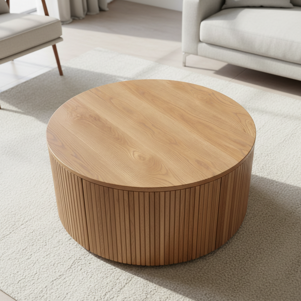 Natural Oak Top View
