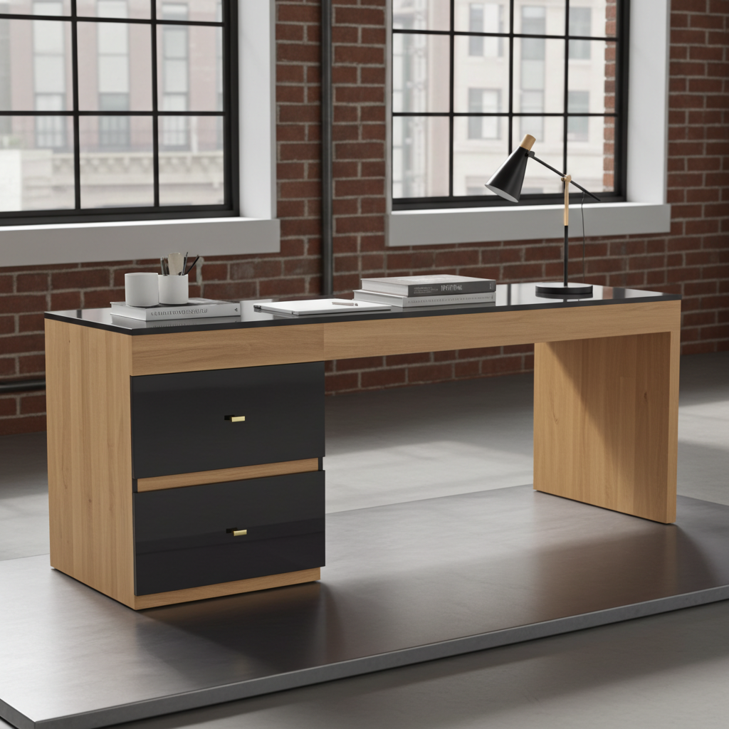 TRENZY Modern Plain Dresser – 6 Drawers | MDF & Particleboard | 120cm | Bedroom Furniture SA