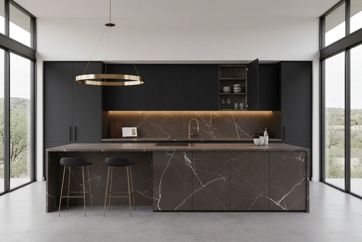 Pietra Grey Bespoke Kitchen | TRENZY Spaces Bespoke Kitchen - view 11