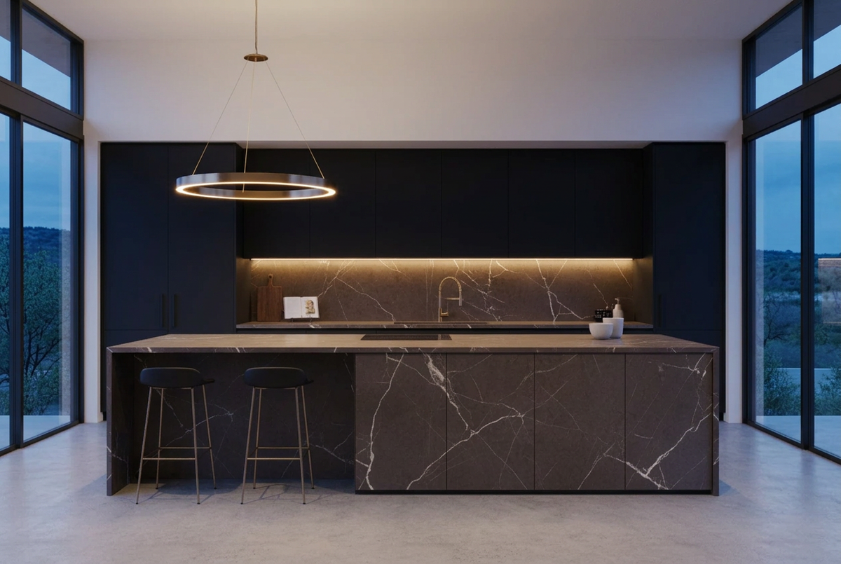 Pietra Grey Bespoke Kitchen | TRENZY Spaces Bespoke Kitchen - view 12