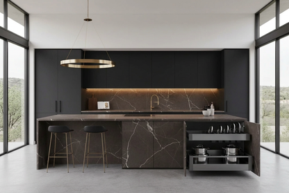 Pietra Grey Bespoke Kitchen | TRENZY Spaces Bespoke Kitchen - view 18