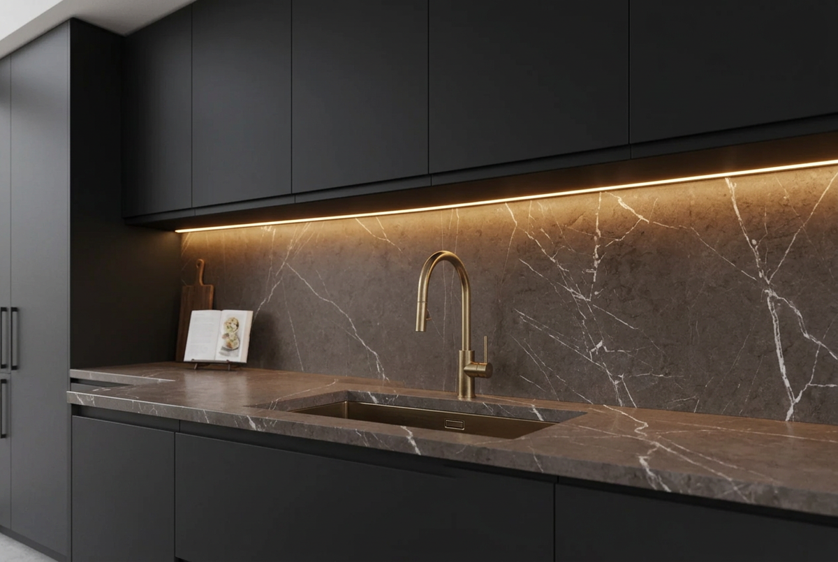 Pietra Grey Bespoke Kitchen | TRENZY Spaces Bespoke Kitchen - view 7