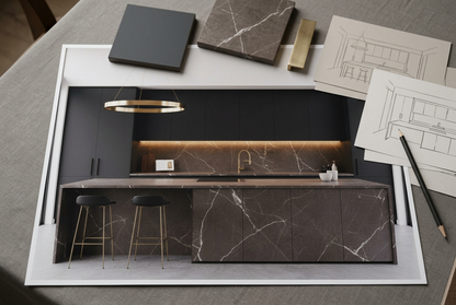 Pietra Grey Bespoke Kitchen | TRENZY Spaces Bespoke Kitchen - view 8