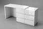 Refined Gloss White Gola dresser reference