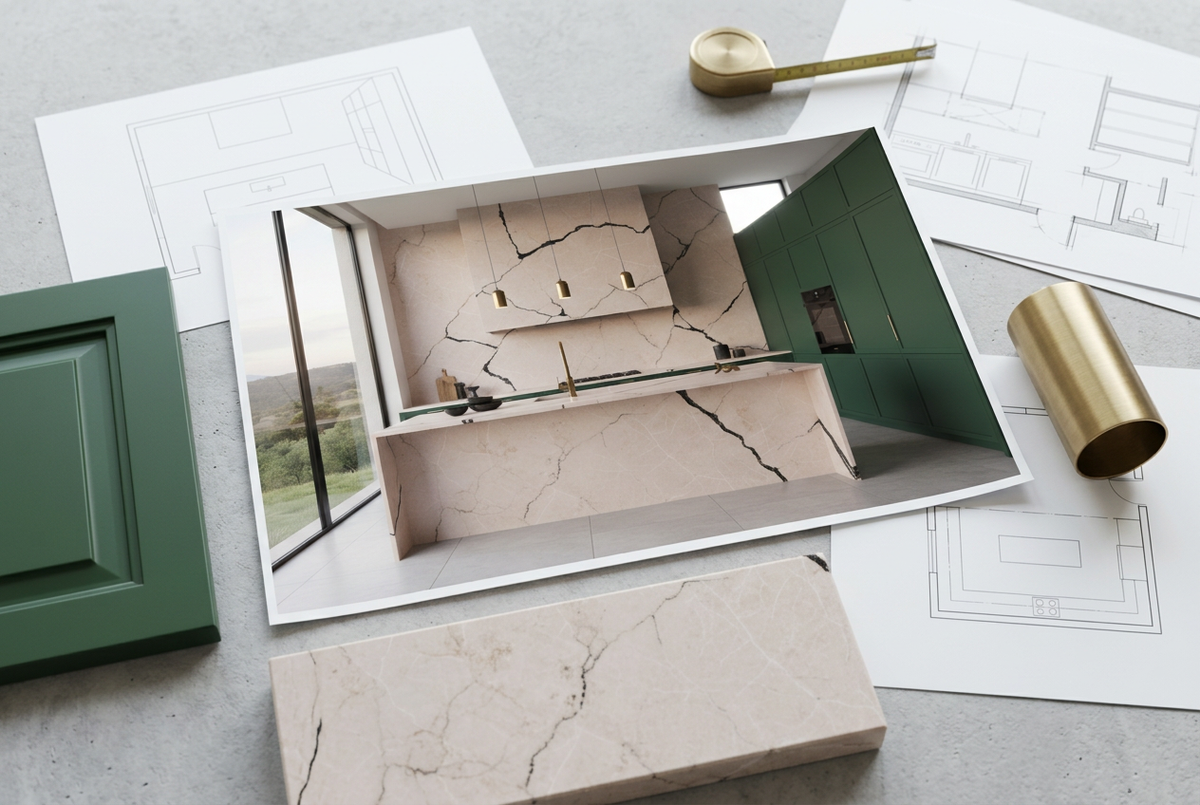 Thunderstorm Bespoke Kitchen | TRENZY Spaces