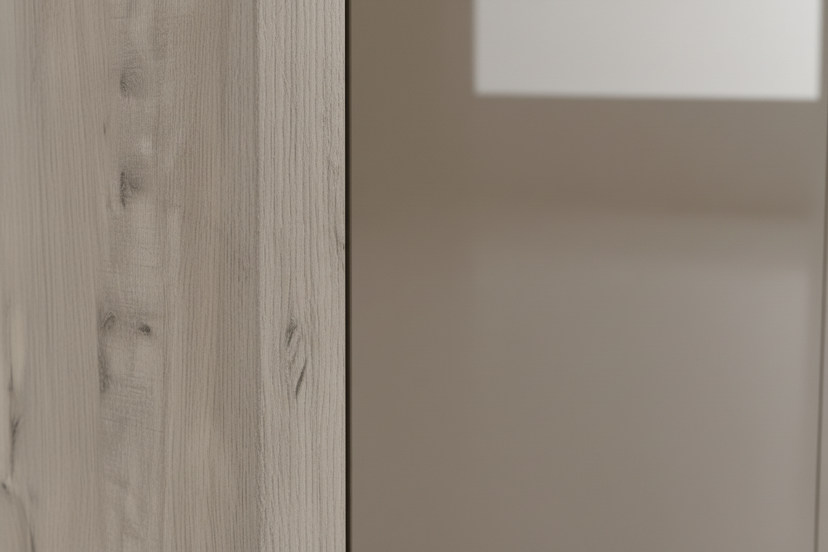 TRENZY BLOCK 4-Door Sideboard — Wide Buffet Cabinet Sideboard - shown in context
