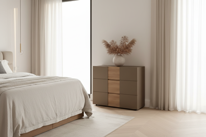 TRENZY BLOCK 9-Drawer Wide Chest of Drawers Chest of Drawers - view 7