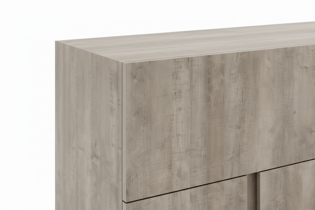 TRENZY BLOCK Bedside Pedestal Pair – Brookhill Veneer Bedside Pedestal - view 7