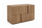 TRENZY BLOCK Bedside Pedestal Pair | Laredo Bedside Pedestal - front view