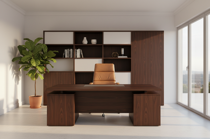 TRENZY BLOCK Executive Desk Desk - angle view