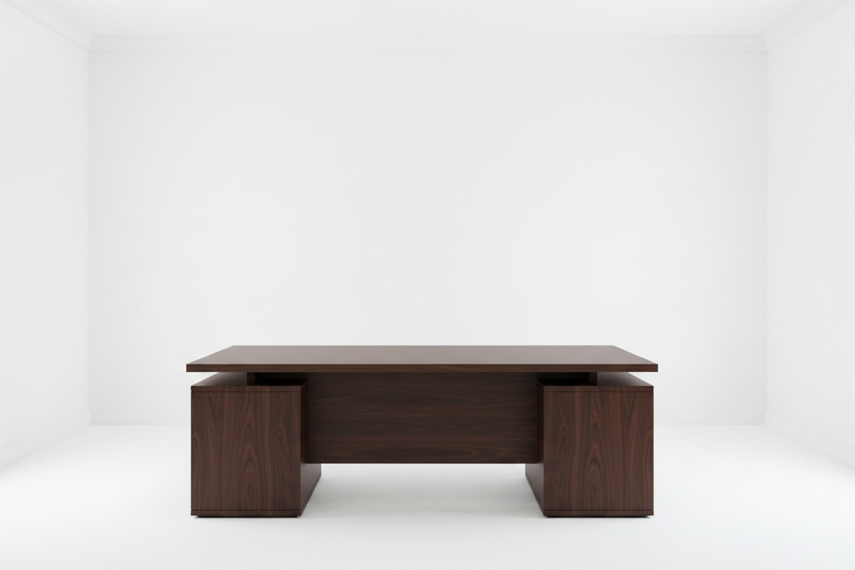 TRENZY BLOCK Executive Desk Desk - front view