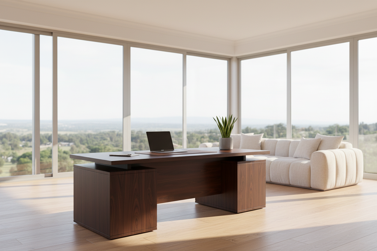 TRENZY BLOCK Executive Desk Desk - view 7