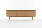 TRENZY BLOCK Oak Buffet Buffet - front view